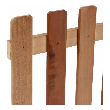 Imagem de Cerca De Madeira Ripada Marrom 60x100 Cm