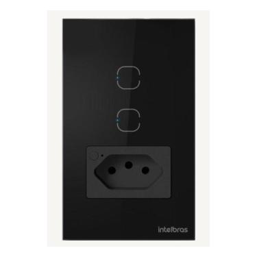 Imagem de Tomada Inteligente Wi-Fi ETS 2002 Preto - Intelbras