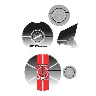 Imagem de Adesivo Protetor Tank Pad Resinado Compatível com Moto Fz25 2017 a 202