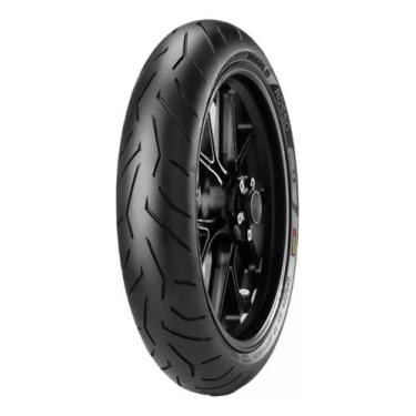 Imagem de Pneu Moto 100 80 R17 Diablo Rosso 2 Dianteiro TL 52H Pirelli