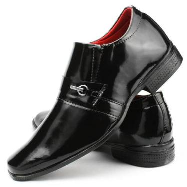 Imagem de Sapato Social Preto Verniz em material sintético - NDS, 39