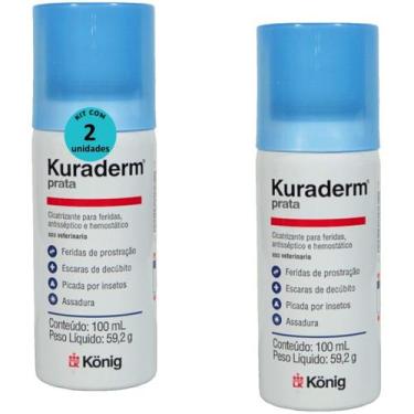 Imagem de Kuraderm Prata Konig 100ml Kit Com 2 unidades