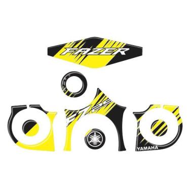 Imagem de Adesivo Protetor Tank Pad Resinado Compatível com Moto Fz25 2017 a 202