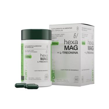 Imagem de Hexa-Mag 6 1000mg 60 Cápsulas Fortlife - Fortlife Pharma