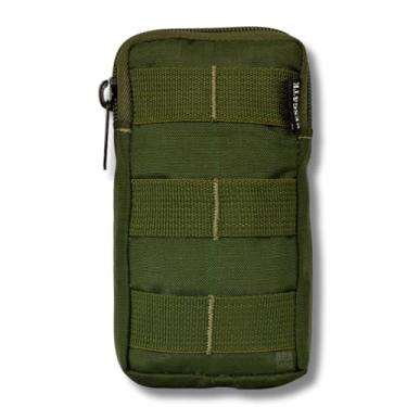 Imagem de Porta Celular Smartphone Modular Colete/Cinto/Molle/Bolso (Verde)