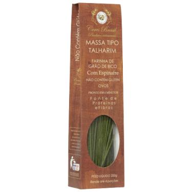 Imagem de Kit 2X: Talharim Grão Bico/Espinafre Sem Glúten Ceres 200g