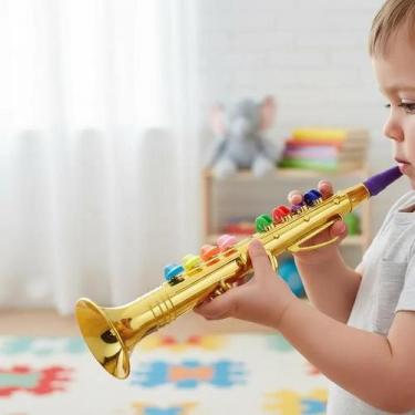 Imagem de Clarinete Saxofone Para Criança Brinquedo Infantil Educativo - Yeet