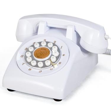 Imagem de FiayaCom Telefone de casamento com livro de convidados de áudio, preserve suas ocasiões especiais, mensagens de áudio personalizadas, para casamento, festa, confissão (branco)