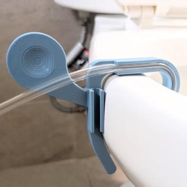 Imagem de Clipe de vaso sanitário para dreno de diálise peritoneal - Acessórios de diálise PD - Acessórios de diálise peritoneal - Acessório de eliminação de efluentes para cateter e tubos de diálise - Aros de