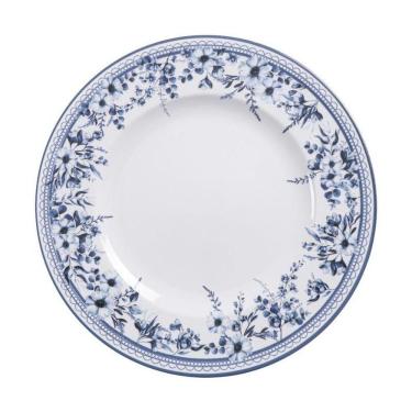 Imagem de Prato Raso Tramontina Azzura 28cm Em Porcelana Decorada