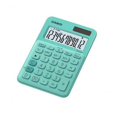 Imagem de Calculadora De Mesa Casio Ms20uc 12 Dígitos Verde