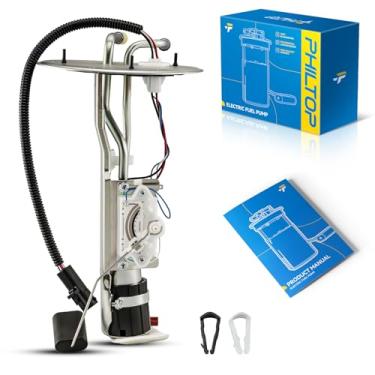 Imagem de PHILTOP Bomba de combustível E2206S para 1997-2002 E-150 Econoline, 1997-2002 E-250 Econoline Base V8 5.4 GAS, 1999-2003 E-350 Super Duty Base V8 5.4 GAS, conjunto de bomba de combustível elétrica