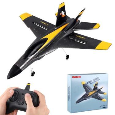 Imagem de Avião RC LBKR Tech F18 Avião de controle remoto de 2 canais