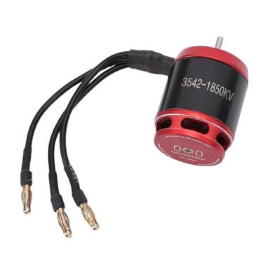 Imagem de RiToEasysports Conjunto de Combinações do Motor RC Motor RC de 1850kV, Controle de Velocidade Rápida, Configuração Fácil para SCX10 Axial, Startups Suaves, Com Suporte Ajustável BEC, Compatível Com