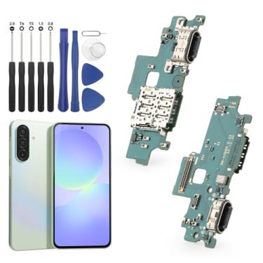 Imagem de Conector Dock para Samsung Galaxy A36 5G Porta de carregamento Cabo flexível de substituição para Samsung Galaxy A36 5G A366U A366U1 Conector USB Dock Board com ferramentas (preto)