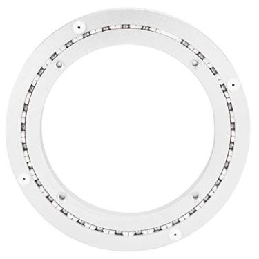 Imagem de Mesa Giratória Lazy Susan, Placa Giratória de Rolamento de Mesa Giratória de Liga de Alumínio Resistente, Placa de Mesa de Jantar Com Almofada de Borracha Silenciosa Redonda