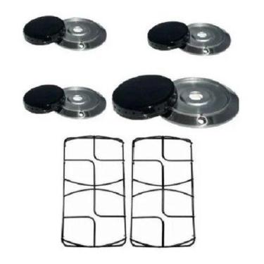 Imagem de Kit 2 Grelhas E 4 Bocas Fogão Chef Electrolux 52sm. - Jangada
