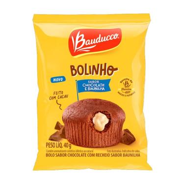 Imagem de Bolinho Bauducco Sabor Chocolate com Recheio de Baunilha 40g
