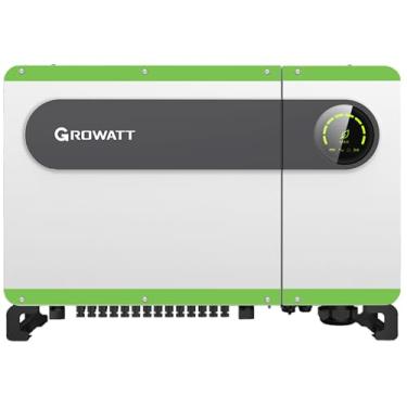 Imagem de Inversor Solar Growatt MAX 75K TL3-X 75kW Trifásico - On-Grid, para Grandes Usinas