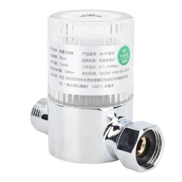 Imagem de Filtro de água do Sedimento 40 Mícrons Spin Down Filtro de Sedimentos Casa Inteira Reutilizável Filtro de água de Sedimentos de Pré-filtração Elemento de Filtro de Aço