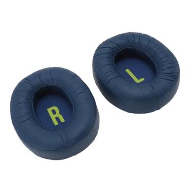 Imagem de Sanpyl Almofadas Macias para Fones de Ouvido JR460NC Melhoram a Qualidade do Som e o Conforto para Crianças, Fácil Instalação, 2 Protetores Auriculares Incluídos (Azul)