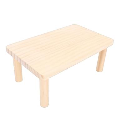 Imagem de Pssopp Plataforma de pé para Pequenos Animais, Modular e Expansível, Incentiva a Explorar e Escalar, Decoração de Plataforma de Madeira para Jogos de Hamster de Alta Estabilidade para