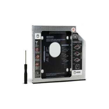 Imagem de Adaptador Caddy para HD/SSD 9.5mm Exbom