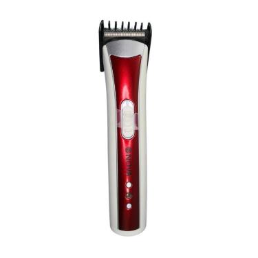 Imagem de Máquina Barbear Pezinho Bigode Nova 3780 - Vermelha