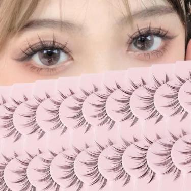 Imagem de Pacote de 10 pares de cílios postiços Outopen Manga Natural Look