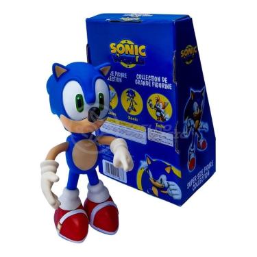 Imagem de Boneco Action Figure Sonic Grande Super Size - 23Cm - Sonic