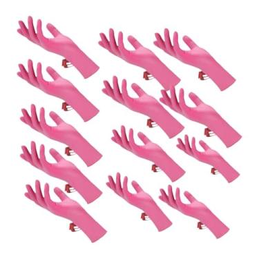 Imagem de RNXRZANK 100 Unidades de Luvas de Nitrilo para Exame, Luvas de Limpeza Doméstica Sem Pó, Impermeáveis, para Cozinhar, Tarefas Domésticas, Lavar Louça, S