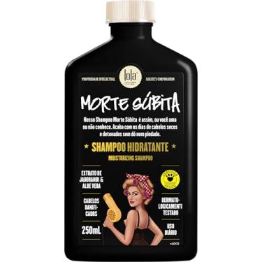 Imagem de Lola Cosmetics - Morte Subita - Shampoo hidratante para cabelos secos e danificados que foi quimicamente tratado vegano, livre de crueldade, sem parabenos, sem sulfatos, 250 ml