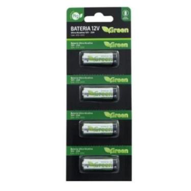 Imagem de Bateria Pilha 12v 23a Ultra Alcalina 6lr61 Green 4 Unidades