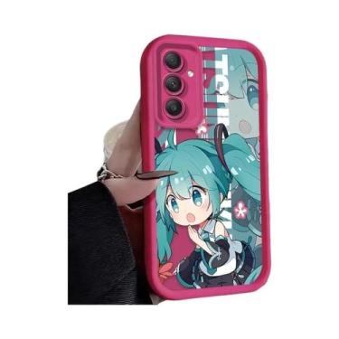Imagem de Capa De Telefone Lovely Miku Para Samsung Galaxy S25 S24 S23 Ultra S22