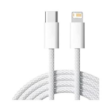 Imagem de Cabo USB-C Trançado De Carregamento Rápido 35W 1m 2m Para iPhone 13 14