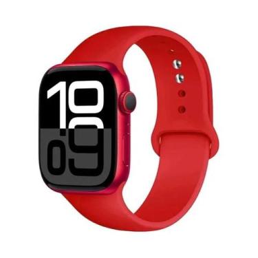 Imagem de Pulseira Universal De Silicone Para Apple Watch 44mm 45mm 41mm 49mm 40