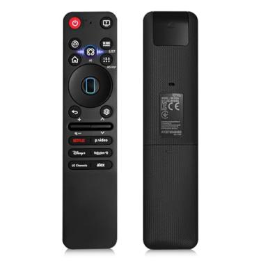 Imagem de Substituição para lG MR25GA Magic Remote Fit para Smart TVs LG 2025 OLED G5, C5, B5, QNED 92A, 85A, 80A, série UA77 inclui AI, ponteiro e Alexa Voice Substituição gratuita de 5 anos (bateria não