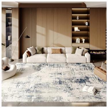 Imagem de SPXMQSS Tapetes grandes para sala de estar, tapetes macios antiderrapantes para quarto, lavável, piso baixo, resistente à sujeira, para quarto, sala de jantar, berçário, sala de estar, escritório