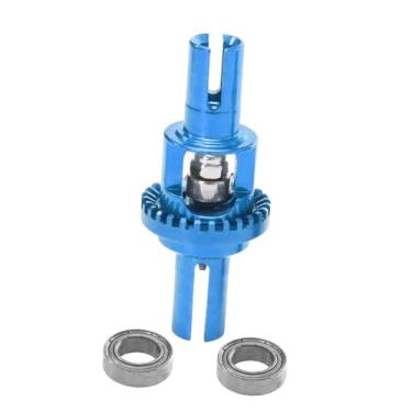 Imagem de YIJU Peças de reposição para diferencial de carro RC 1:28, peça de substituição, fornecimento de peças robustas para substituição e atualização para Wltoys, Azul