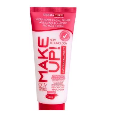Imagem de Hidratante Facial Dermachem Anti Craquelamento Pré Maquiagem