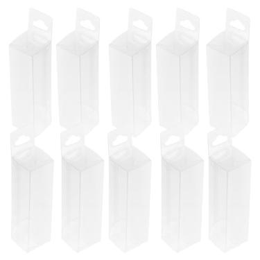 Imagem de Beavorty 25 peças de porta-batom transparente para batom vazias para brilho labial, espaçoso, armazenamento reutilizável para dinheiro e artesanato para organizar seus produtos de beleza