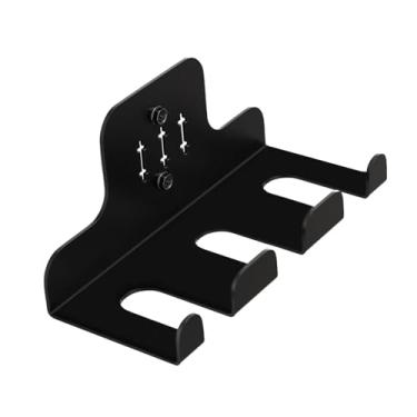 Imagem de YIJU Suporte de parede para barra de musculação, para garagem ou academia, 3 Vagas