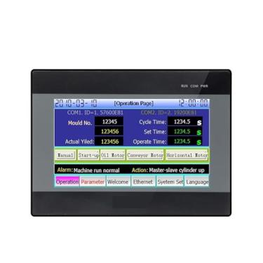Imagem de Controlador de painel Coolmay QM3G-100FH tamanho grande HMI PLC tudo em um QM3G-100FH (QM3G-100FH-24MR)
