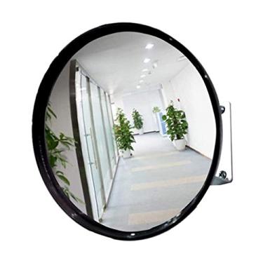 Imagem de FAFACAI Espelho de trânsito espelho convexo espelho de segurança quadrado interno espelho de visualização redondo, espelho de ângulo morto de supermercado, espelho convexo de estrada anti-roubo