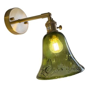 Imagem de Luminária de parede ajustável com soquete para mezanino, ideal para quarto, sala de estar, mezanino, bar e cozinha (âmbar).