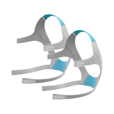 Imagem de Conjunto De 2 Peças De Máscara CPAP AirFit F20 Tamanho Grande Com Alça
