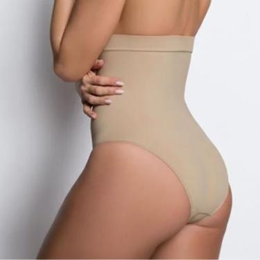 Imagem de Calcinha Modeladora Alta com Cintura em Silicone Antideslizante Selene