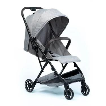 Imagem de Carrinho De Bebe Compacto Mini Até 22Kg Woven Grey - Abc Design
