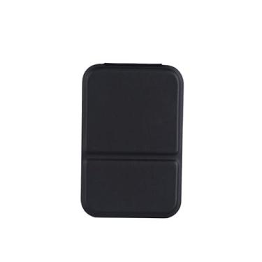 Imagem de Espelho De Maquiagem Espelho De Maquiagem DobráVel Sem Moldura- 1 PeçA PortáTil Bom Espelho De Beleza Com CôModa Led FáCil De Usar PráTico Para Transportar(Preto,1)