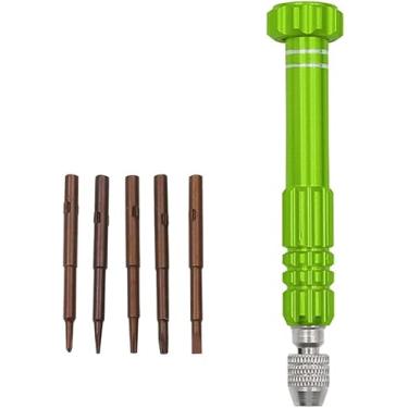 Imagem de Conjunto de chaves de fenda multifuncionais 5 em 1, pequeno bolso magnético de precisão, mini conjunto de chaves de fenda para óculos, relógio, smartphone, tablet, kit de ferramentas de reparo de